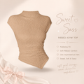 Ribbed Asym Top
